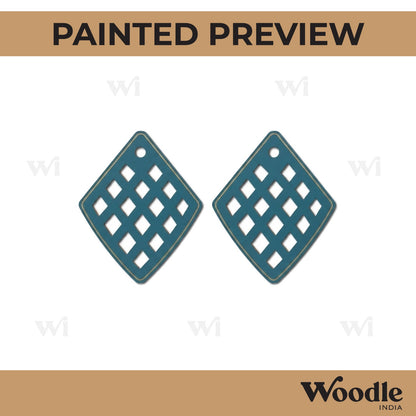 Earrings MDF Design 82