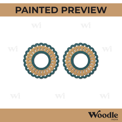 Earrings MDF Design 84