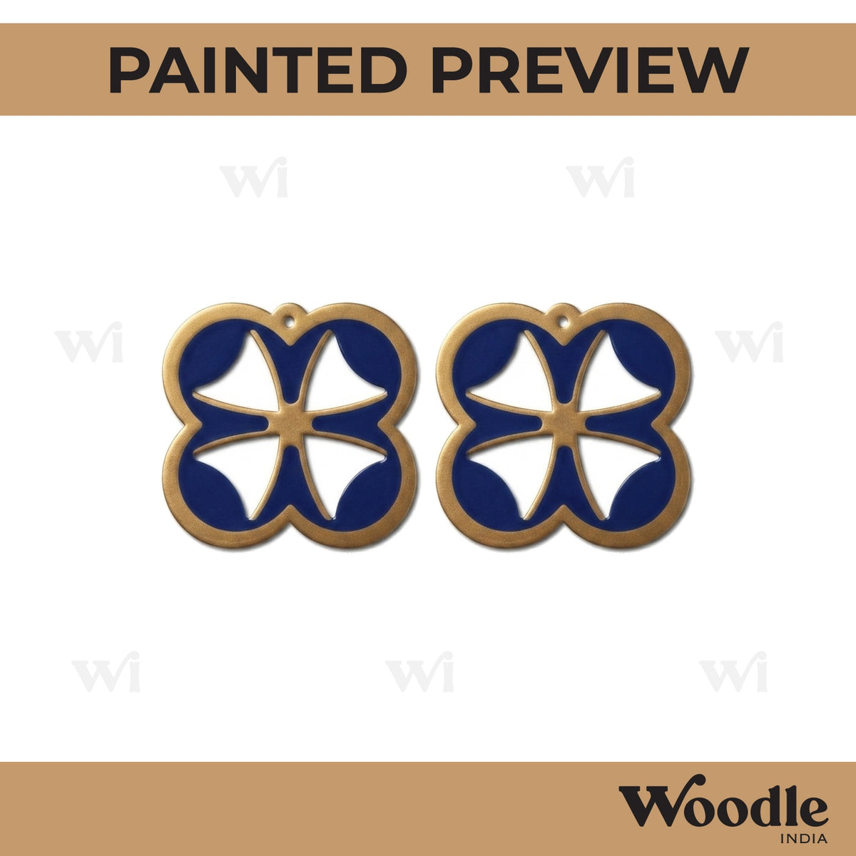 Earrings MDF Design 85