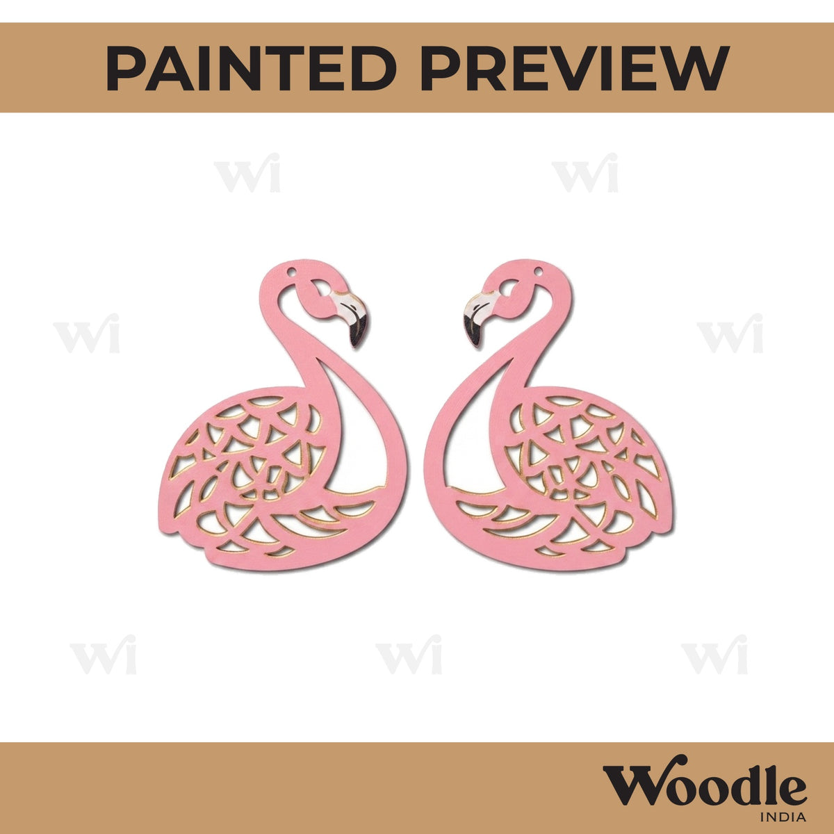 Earrings MDF Design 87