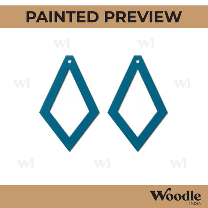 Earrings MDF Design 93