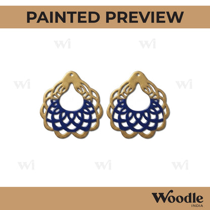 Earrings MDF Design 94