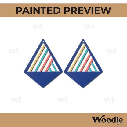 Earrings MDF Design 284