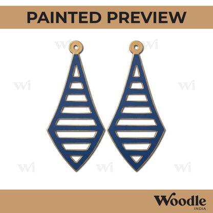 Earrings MDF Design 287