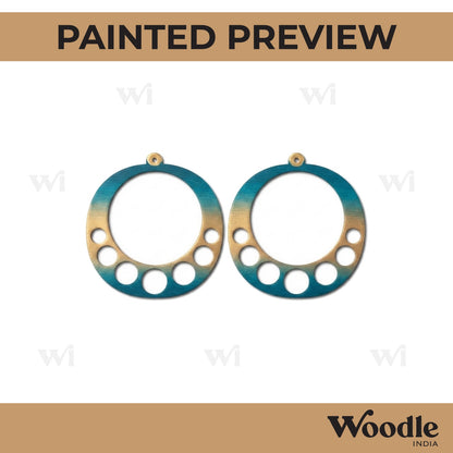 Earrings MDF Design 288