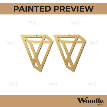 Earrings MDF Design 291