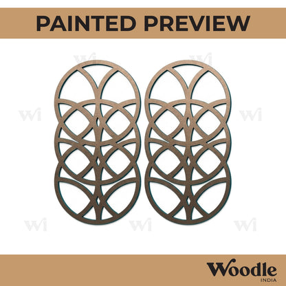 Earrings MDF Design 296