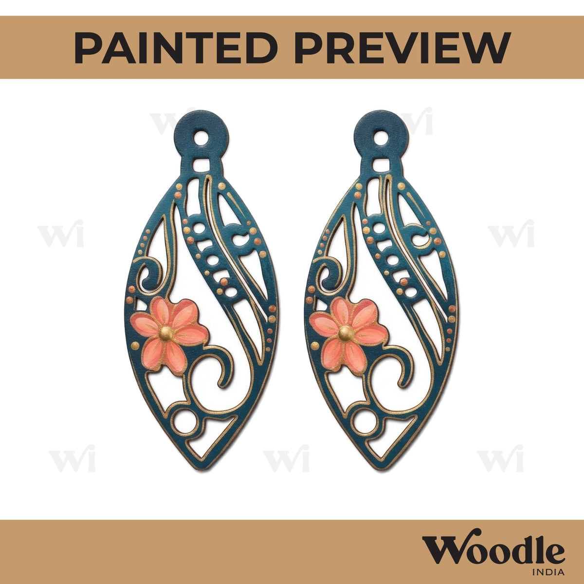 Earrings MDF Design 300