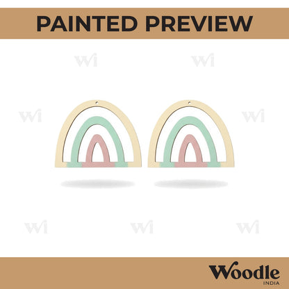 Earrings MDF Design 301