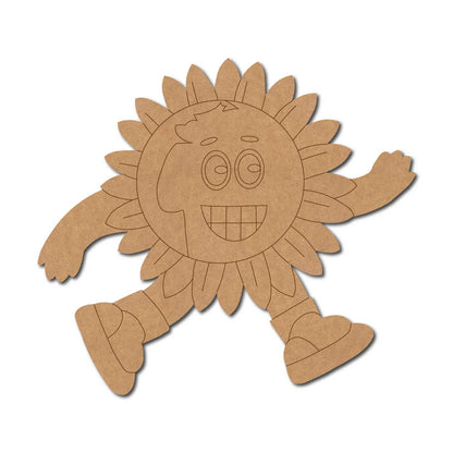 Earth Walking Pre Marked MDF Design 1