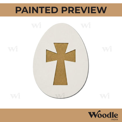 Easter Egg Pre Marked MDF Design 3