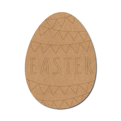 Easter Egg Pre Marked MDF Design 4