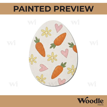 Easter Egg Pre Marked MDF Design 6