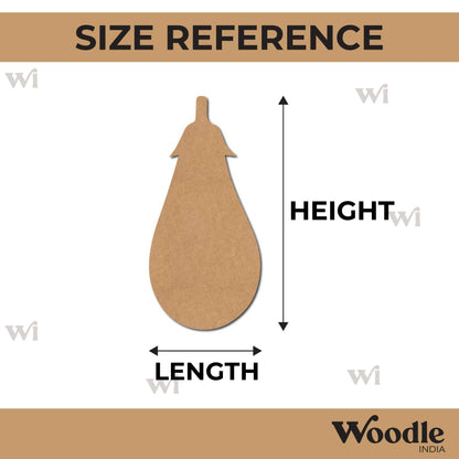 Eggplant Cutout MDF Design 1