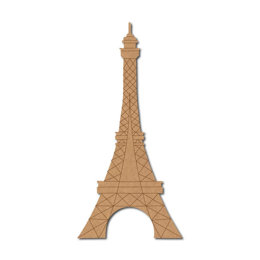 Eiffel Tower Monument Pre Marked MDF Design 1