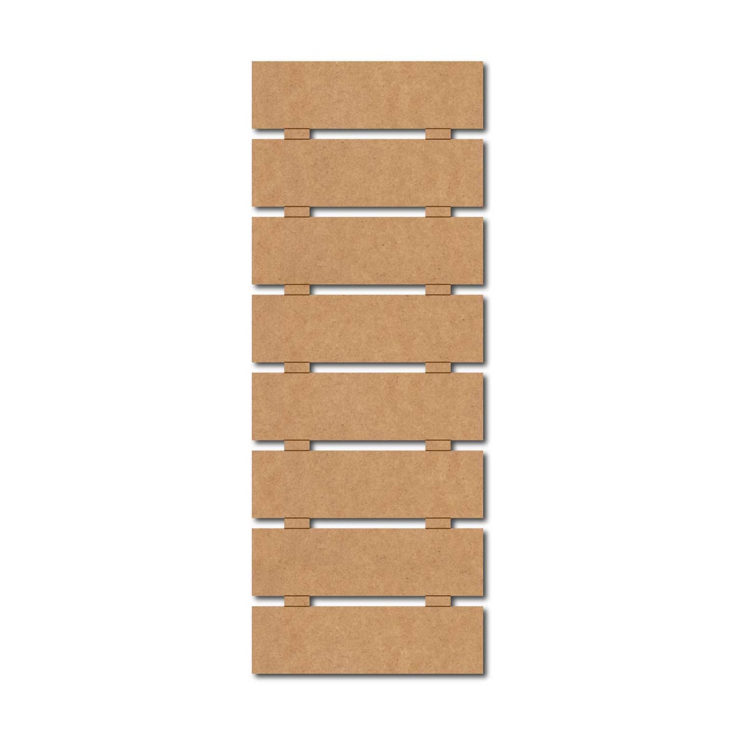 Eight Plank Nameplate MDF Design 1