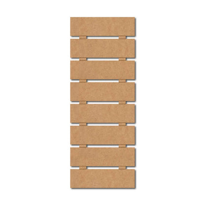Eight Plank Nameplate MDF Design 1