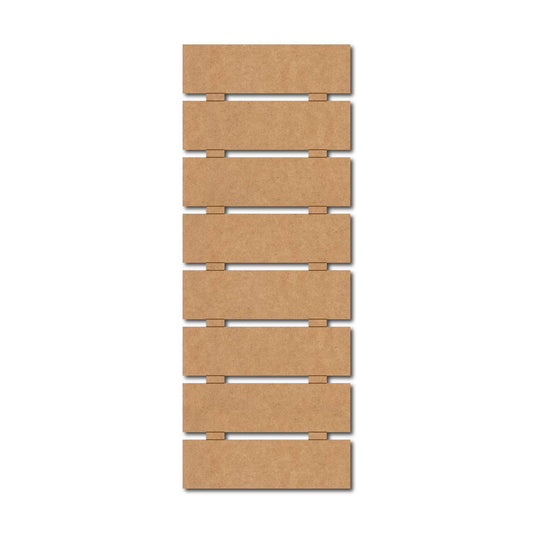Eight Plank Nameplate MDF Design 1