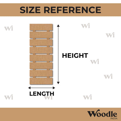 Eight Plank Nameplate MDF Design 1