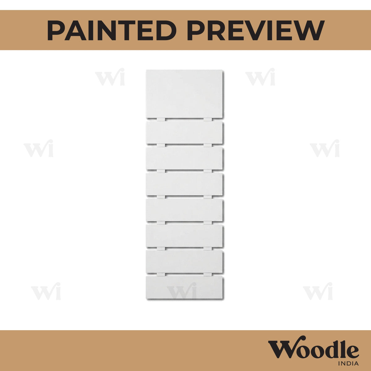 Eight Plank Nameplate MDF Design 3