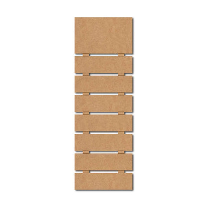 Eight Plank Nameplate MDF Design 3