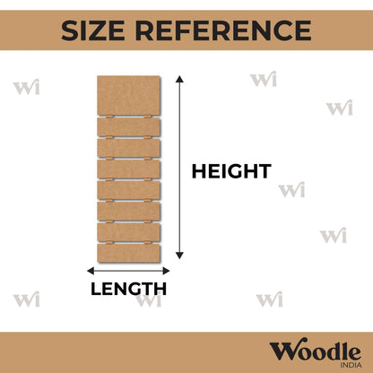 Eight Plank Nameplate MDF Design 3