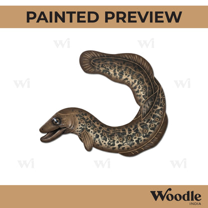 Electric Fish Pre Marked MDF Design 1