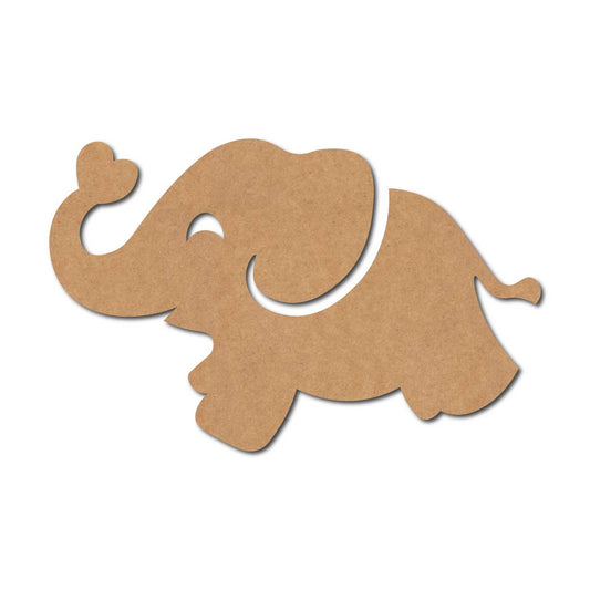 Elephant Cutout MDF Design 11