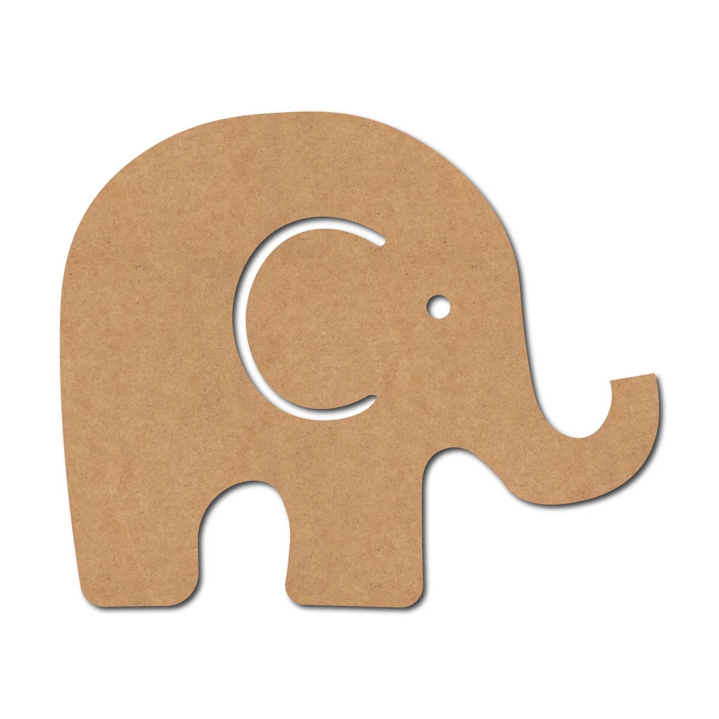 Elephant Cutout MDF Design 12