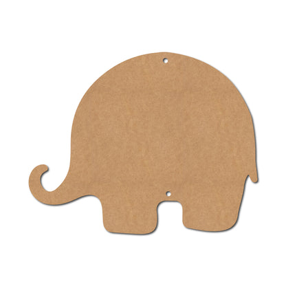 Elephant Cutout MDF Design 2