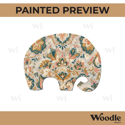 Elephant Cutout MDF Design 6