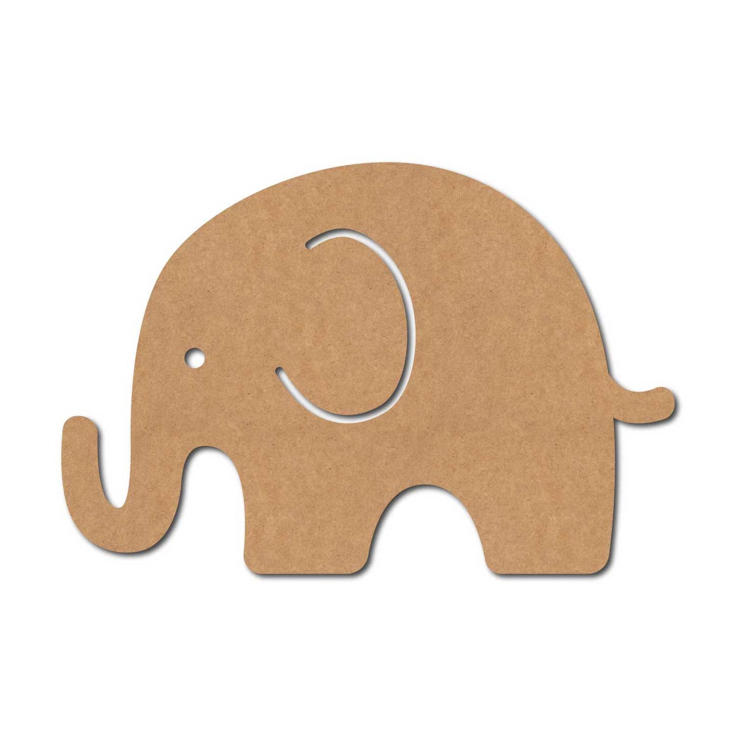 Elephant Cutout MDF Design 7