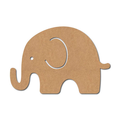 Elephant Cutout MDF Design 7