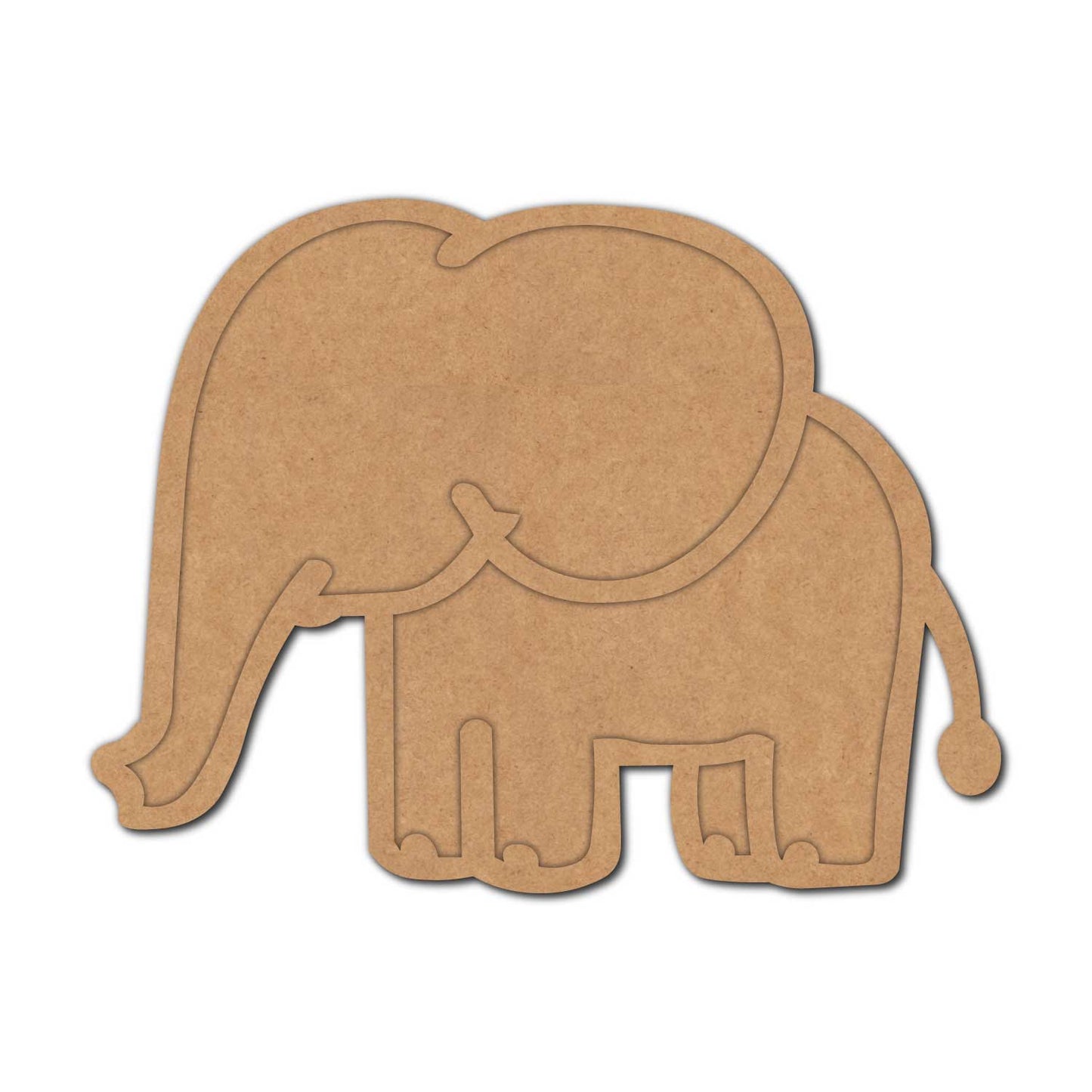 Elephant Mosaic Art MDF Design 1