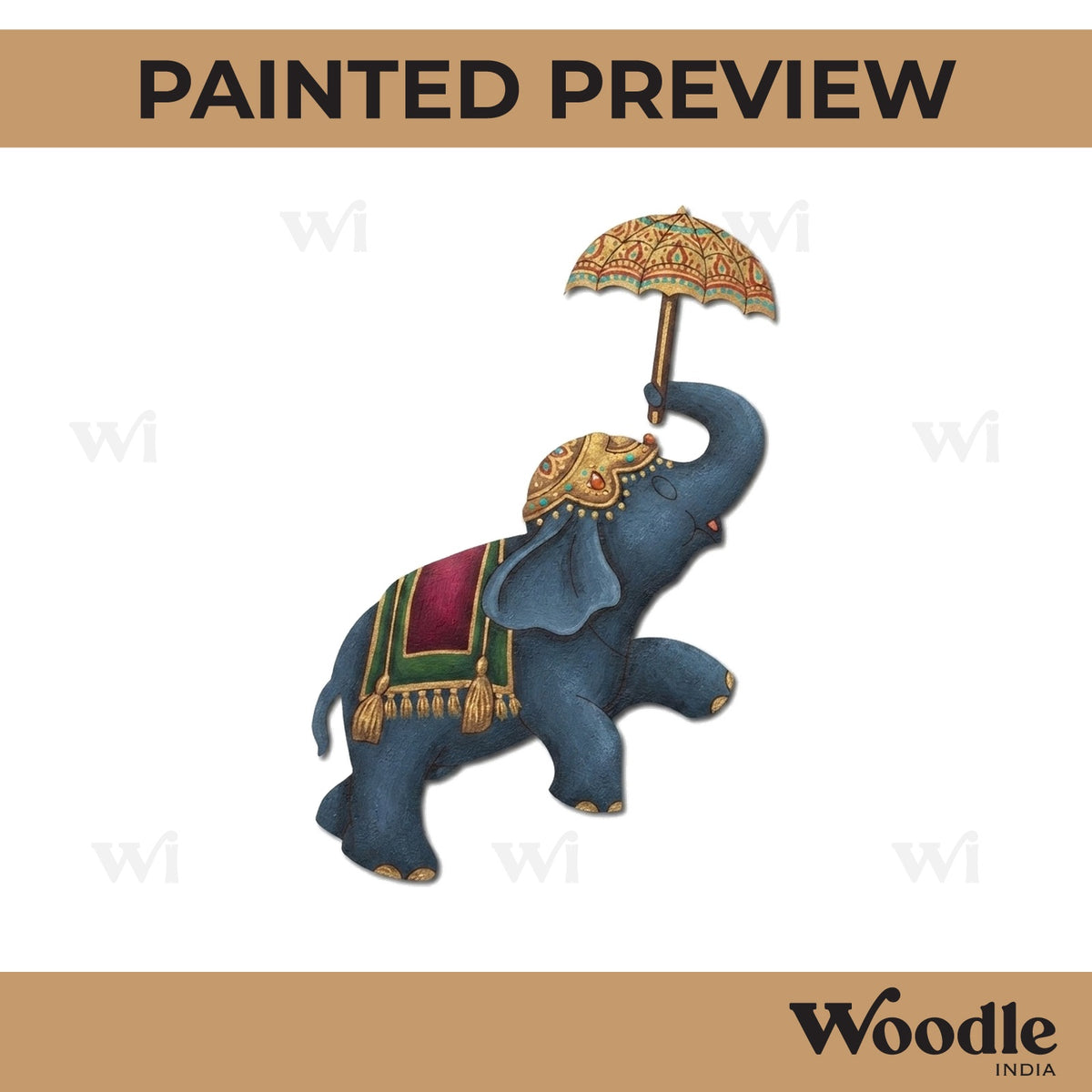 Elephant Pre Marked MDF Design 10