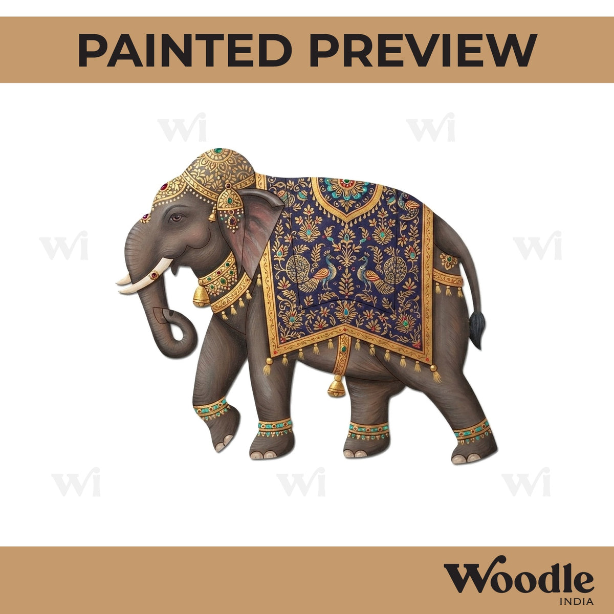 Elephant Pre Marked MDF Design 11