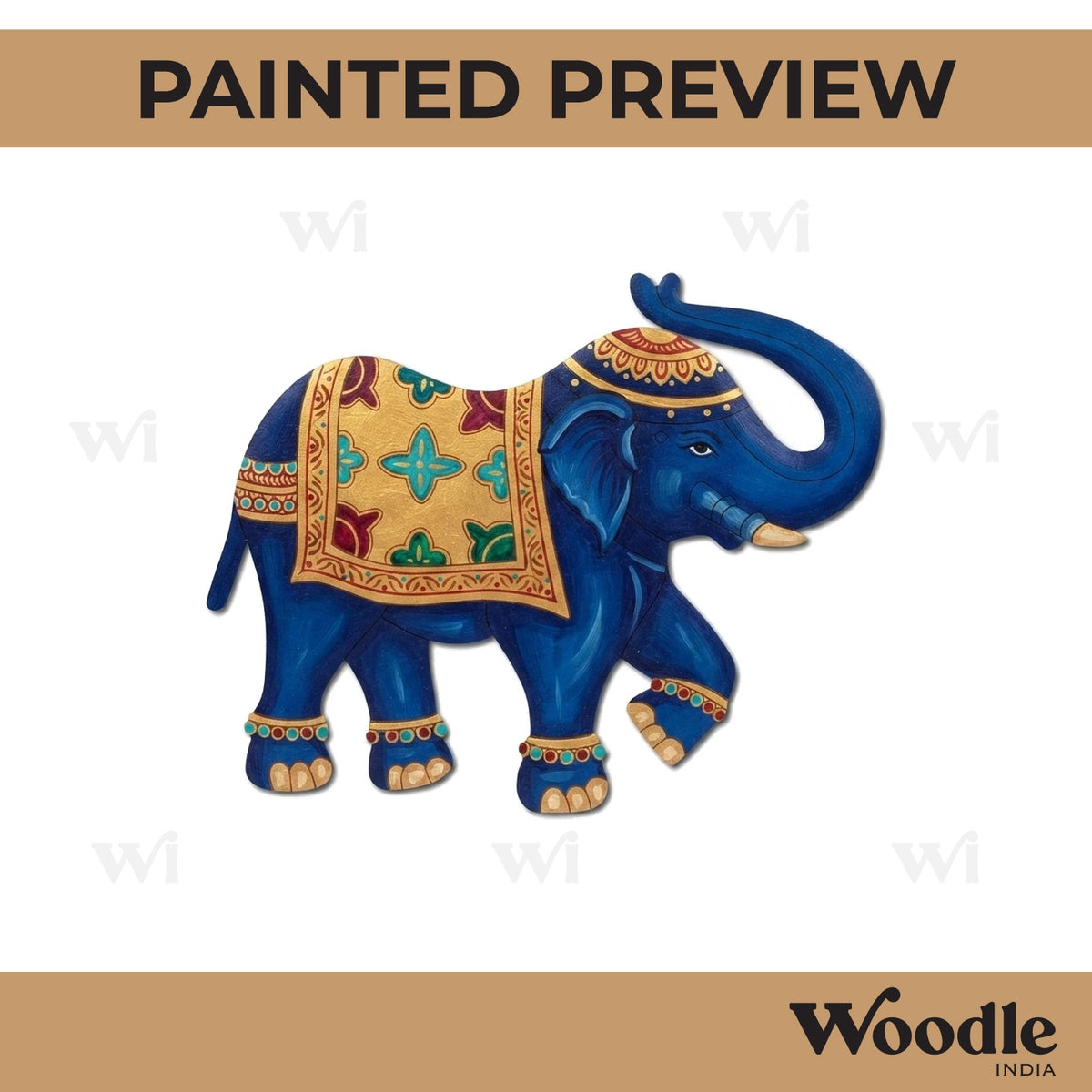 Elephant Pre Marked MDF Design 13