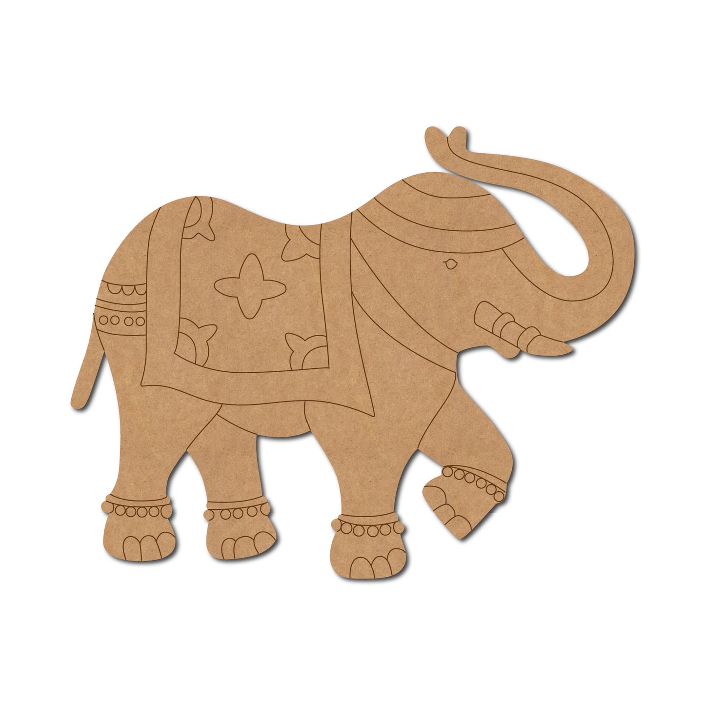 Elephant Pre Marked MDF Design 13