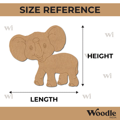 Elephant Pre Marked MDF Design 14