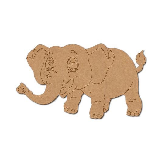 Elephant Pre Marked MDF Design 17