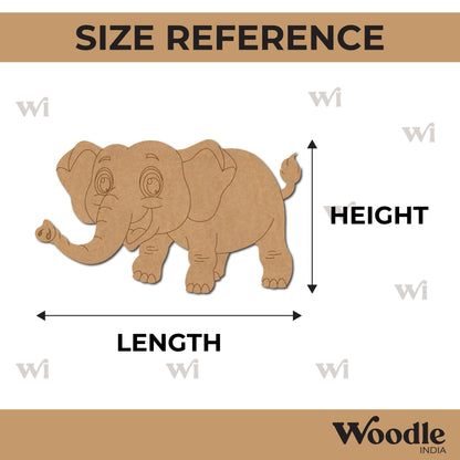 Elephant Pre Marked MDF Design 17