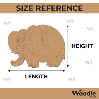 Elephant Pre Marked MDF Design 18