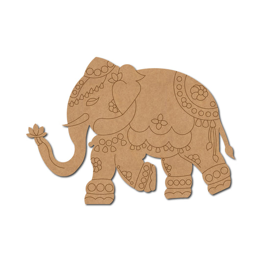 Elephant Pre Marked MDF Design 21