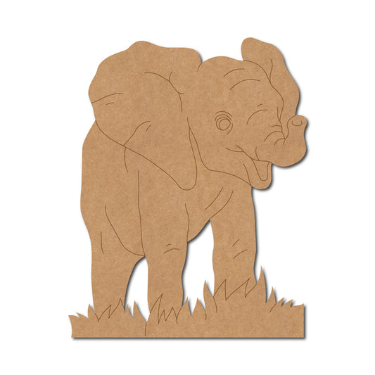 Elephant Pre Marked MDF Design 23