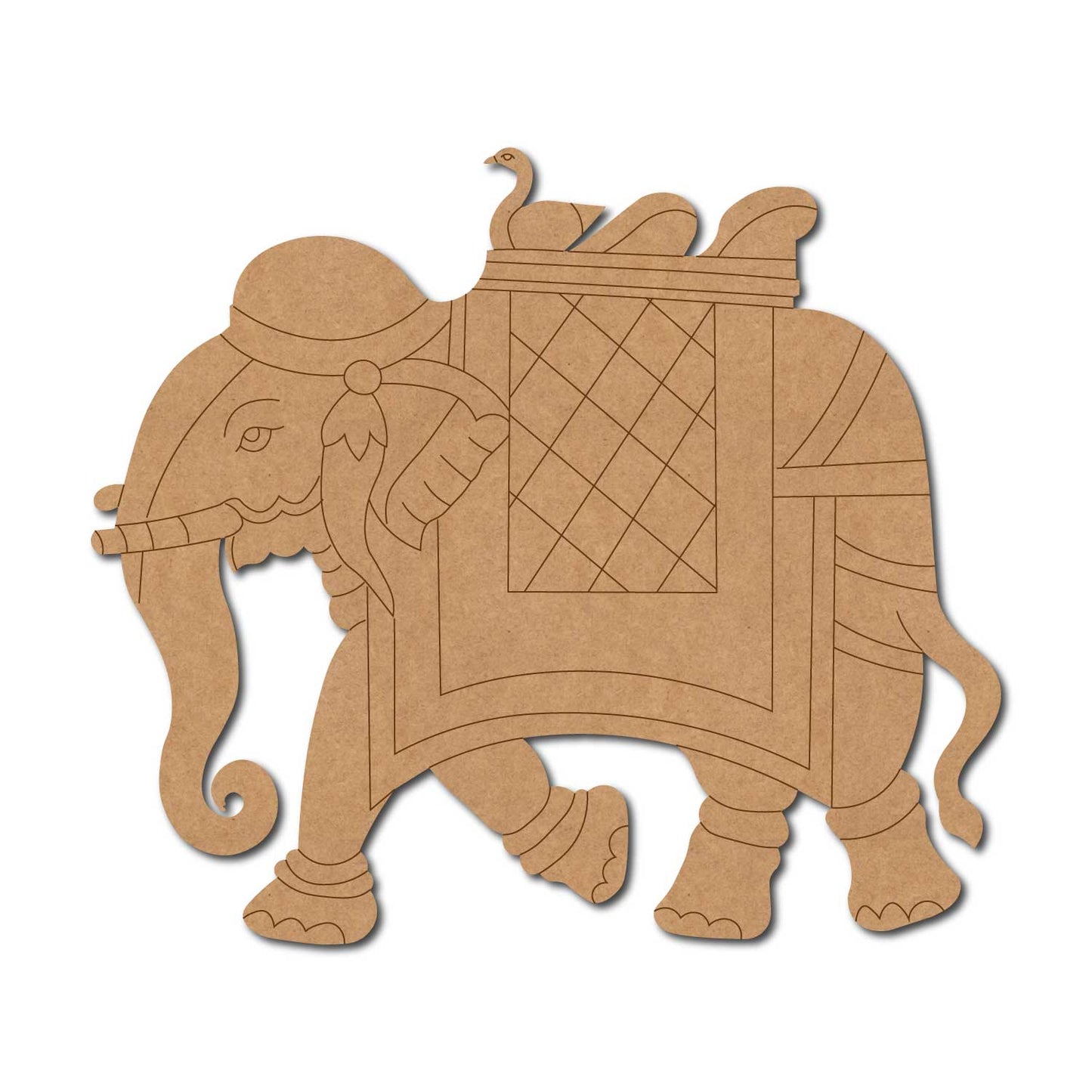 Elephant Pre Marked MDF Design 24