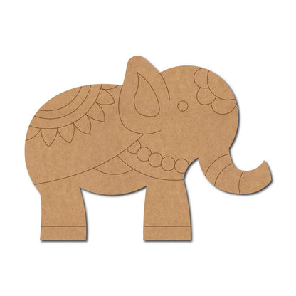 Elephant Pre Marked MDF Design 25