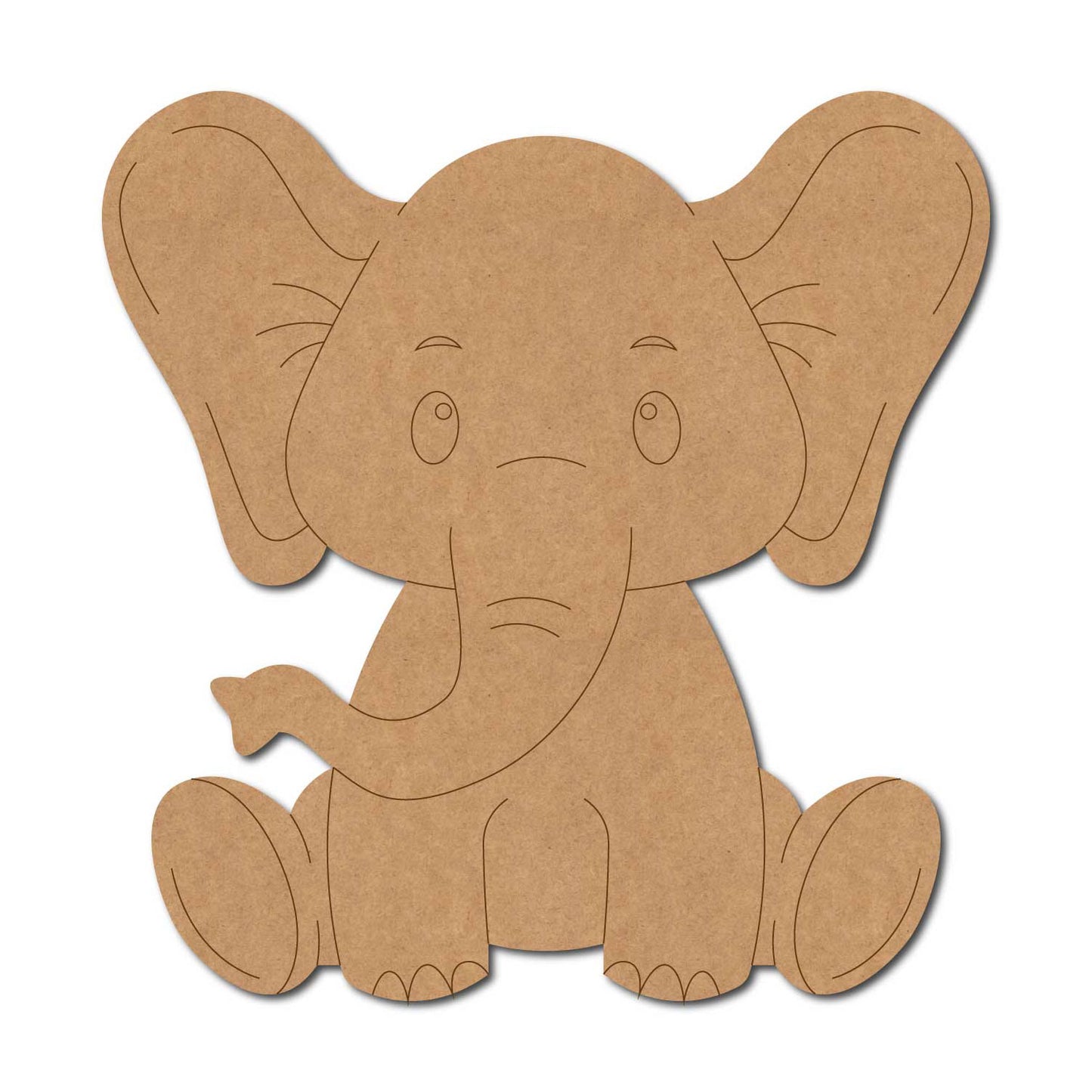 Elephant Pre Marked MDF Design 27