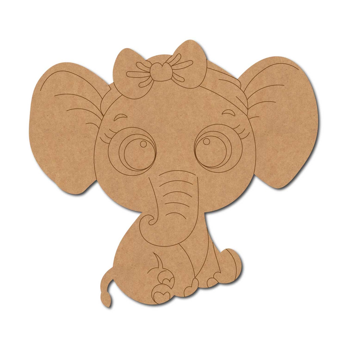 Elephant Pre Marked MDF Design 35
