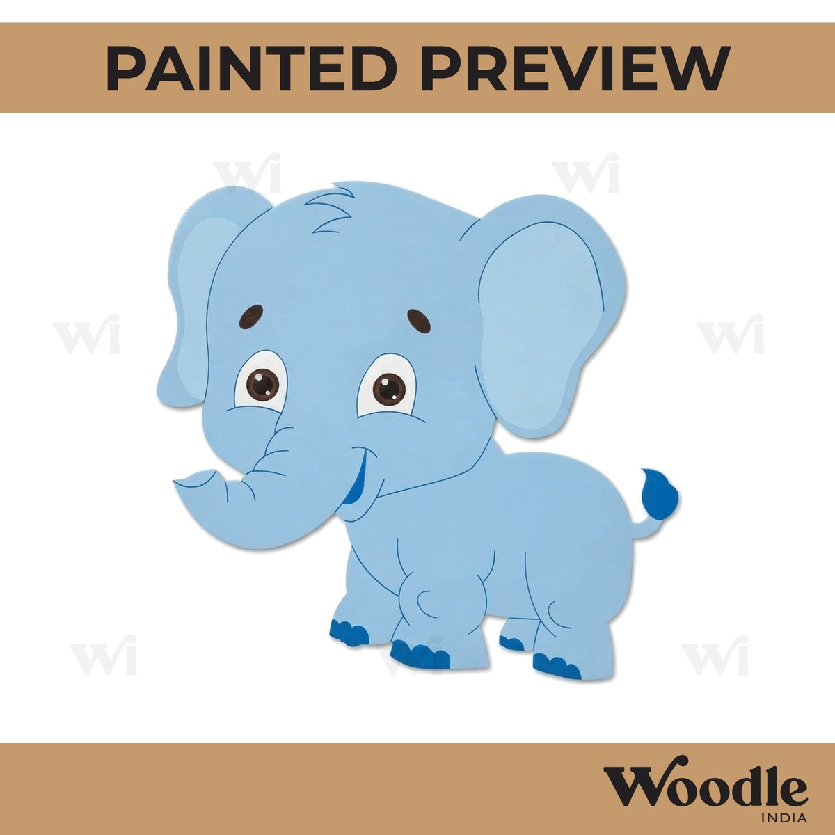 Elephant Pre Marked MDF Design 34