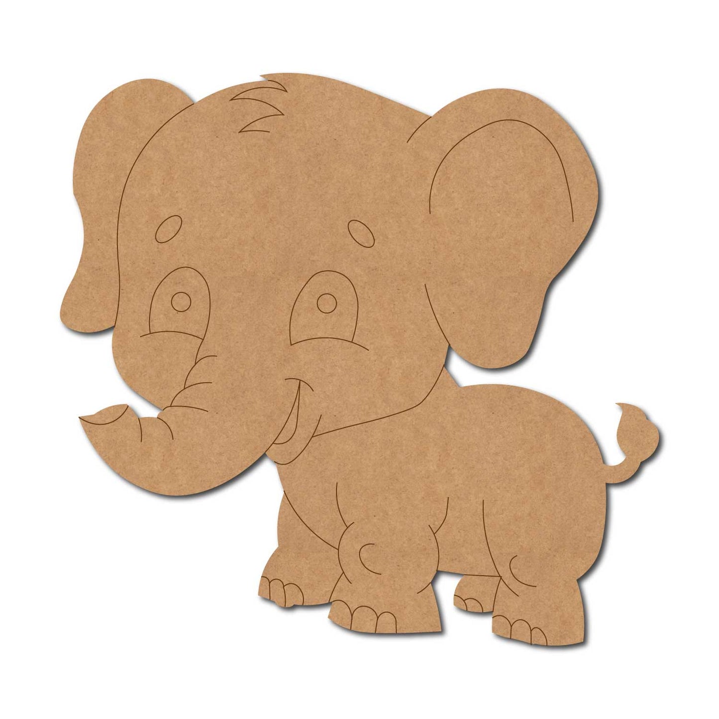 Elephant Pre Marked MDF Design 34